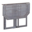 Folding Balcony Table 90X50X74 Cm Solid Acacia Wood