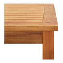 Garden Coffee Table 60X60X36 Cm Solid Acacia Wood