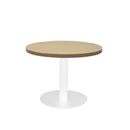 Globe Coffee Table Natural Oak White