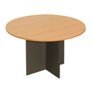 Express Artisan Round Meeting Table 900Mm Beech