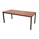 Florence Steel Frame Table 1800Mm W X 750Mm D X 730Mm H Cherry