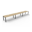 Express 3 Person 1 Workstation No Screen 4500 X 750 X 730Mm Oak Blk