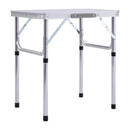 Folding Camping Table Aluminium 60X45 Cm