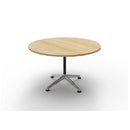 Cyclone Round Meeting Table 900Mm Natural Oak