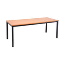 Florence Steel Frame Table 1800Mm W X 750Mm D X 730Mm H Beech
