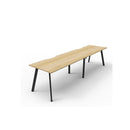 Eternal 2 Person 1 Workstation No Screen 3600 X 750 X 730Mm Oak Black