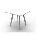 Perpetuity Square Meeting Table 900Mm W X 900Mm D X 730Mm H WhiteWhite