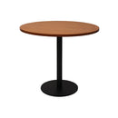 Annular Base Table 900Mm Cherry Black