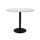 Annular Base Table 900Mm Natural White Black