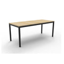 Florence Steel Frame Table 1800Mm W X 750Mm D X 730Mm H Natural Oak