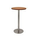 Annular Dry Bar Table Cherry Stainless Steel