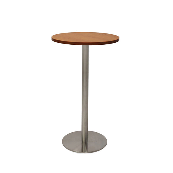 Annular Dry Bar Table Cherry Stainless Steel
