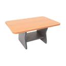 Swift Hand Block End Coffee Table Beech Ironstone