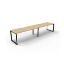 Infinite 2 Person 1 Workstation No Screen 3600 X 750 X 730Mm Oak Blk