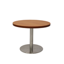 Globe Coffee Table Cherry Stainless Steel