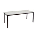Florence Steel Frame Table 1800Mm W X 750Mm D X 730Mm H Grey