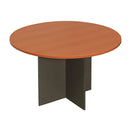 Express Artisan Round Meeting Table 900Mm Cherry