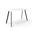 Perpetuity High Bar Table 1500Mm W X 750Mm D X 1050Mm H N White Black