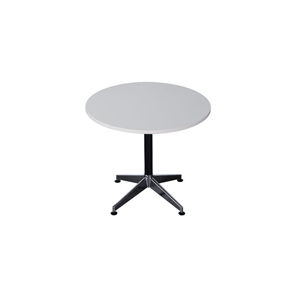 Cyclone Round Meeting Table 1200Mm Natural White