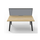 Eternal 1 Person 1 Workstation With Screen 1500 X 780 X 730Mm Oak Blck