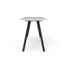 Perpetuity High Bar Table 1500Mm W X 750Mm D X 1050Mm H N White Black
