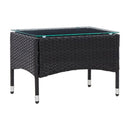 Coffee Table 60X40X36 Cm Poly Rattan