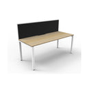 Express 1 Person 1 Workstation With Screen 1800 X 780 X 730Mm Oak Wte