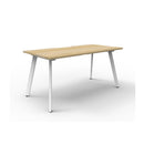 Eternal 1 Person 1 Workstation No Screen 1500 X 750 X 730Mm Oak White