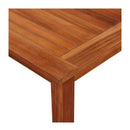 Garden Table 85X85X74 Cm Solid Acacia Wood