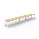 Express 3 Person 1 Workstation No Screen 3600 X 750 X 730Mm Oak Wte