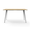Perpetuity High Bar Table 1500Mm W X 750Mm D X 1050Mm H N Oak White