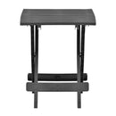 Folding Garden Table Anthracite 45X43X50 Cm Plastic