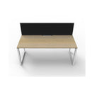 Infinite 1 Person 1 Workstation W Screen 1200 X 780 X 730Mm Oak Wte