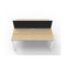 Express 2 Person 2 Workstation W Screen 1500 X 1530 X 1200Mm Oak Wte