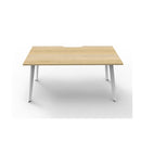 Eternal 1 Person 1 Workstation No Screen 1500 X 750 X 730Mm Oak White