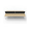 Express 4 Person 2 Workstation W Screen 3000 X 1530 X 1200Mm Oak Wte