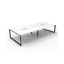 Infinite 4 Person 2 Workstation No Screen 3600 X 1530 X 730Mm Wte Blk