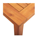 Garden Table 215X90X74 Cm Solid Acacia Wood