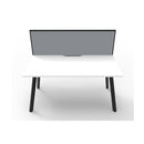 Eternal 1 Person 1 Workstation With Screen 1200 X 780 X 730Mm Whte Blk