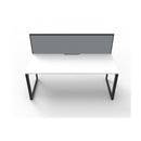 Infinite 1 Person 1 Workstation W Screen 1800 X 780 X 730Mm Wte Blk