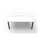 Express 2 Person 2 Workstation No Screen 1500 X 1530 X 730Mm Wte Blk