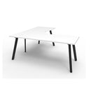 Eternal 1Person 1Corner Workstation 1500 X 1500 X 750 X 730Mm Wte Blk