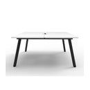 Eternal 2 Person 2 Workstation No Screen 1500 X 1530 X 730Mm Whte Blck