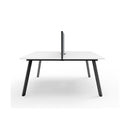Eternal 2 Person 2 Workstation W Screen 1500 X 1530 X 1200Mm White Blk
