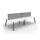 Eternal 4 Person 2 Workstation W Screen 3600 X 1530 X 1200Mm White Blk