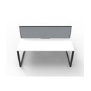 Infinite 2 Person 2 Workstation W Screen 1200 X 1530 X 1200Mm Wte Blk