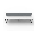 Infinite 4 Person 2 Workstation W Screen 3000 X 1530 X 1200Mm Wte Blk