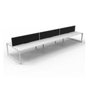 Infinite 6 Person 2 Workstation W Screen 4500 X 1530 X 1200Mm White