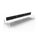 Express 6 Person 2 Workstation W Screen 3600 X 1530 X 1200Mm White