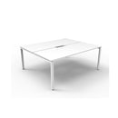 Express 2 Person 2 Workstation No Screen 1800 X 1530 X 730Mm White